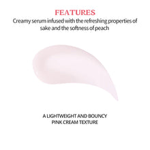 Load image into Gallery viewer, Peach Sake Pore Cream