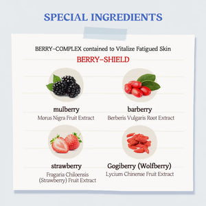 berry moisturizing sun cream SPF 50+  PA++++