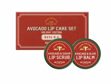 Load image into Gallery viewer, Avocado Lip Care Set (Avocado &amp; Sugar Lip Scrub + Avocado &amp; Oilve Lip Balm
