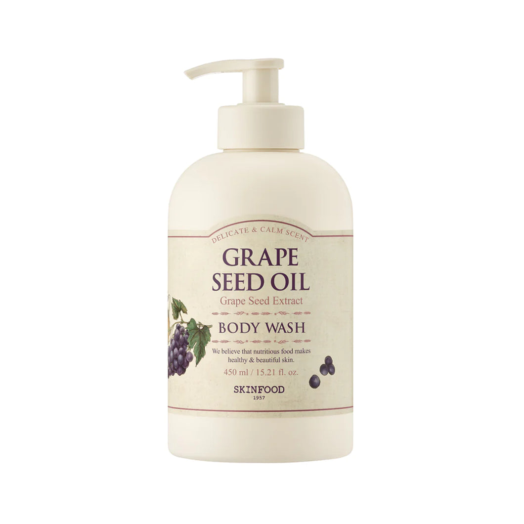grape seed oil grape seed extract body wash