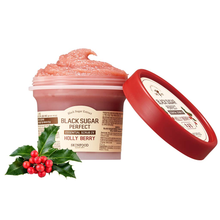Load image into Gallery viewer, Black Sugar Perfect Essential Scrub 2X Hollyberry Holiday Edition